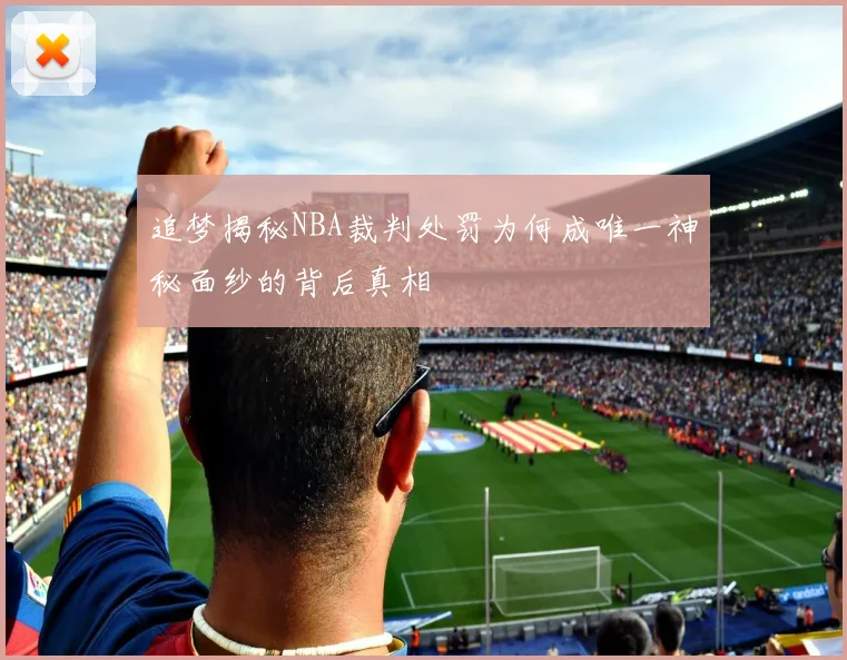 追梦揭秘NBA裁判处罚为何成唯一神秘面纱的背后真相
